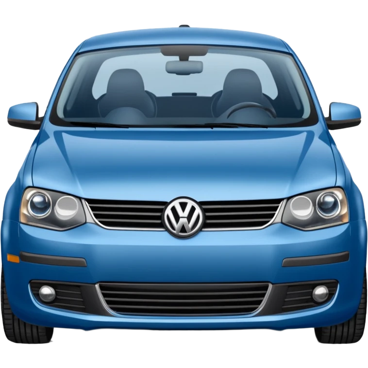BLUE volkswagen Jetta 2003 emoji