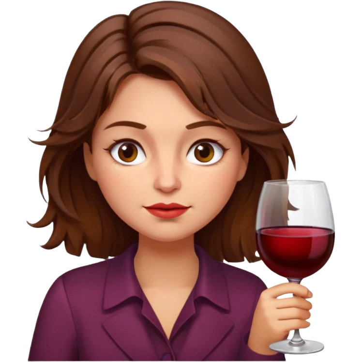 Mujer borracha emoji