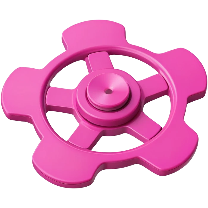pink hand spinner emoji