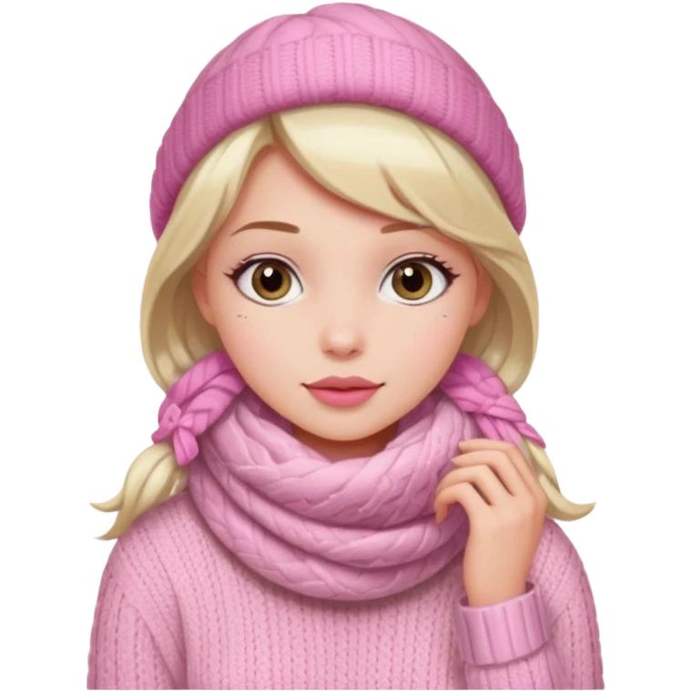 Clean girl/coquette invernali emoji