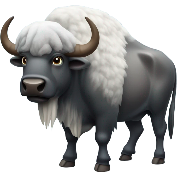 Buffalo in winter emoji