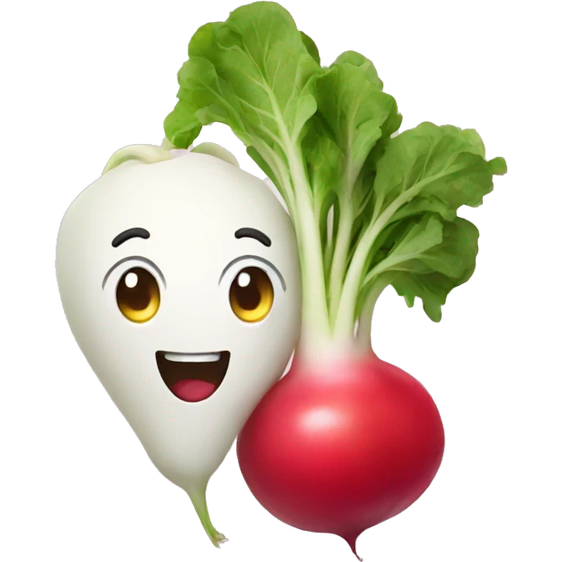 radish emoji