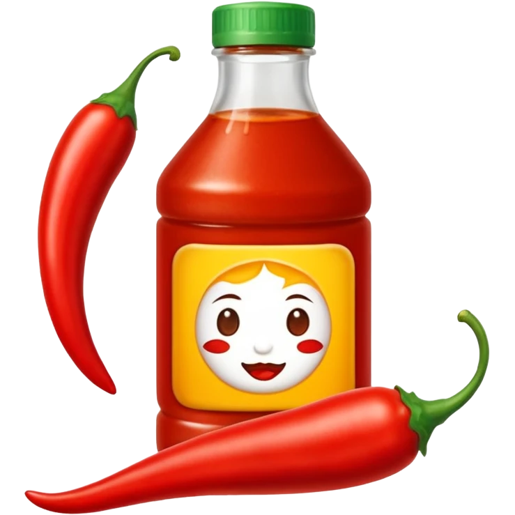 Thai style sweet chilli sauce emoji