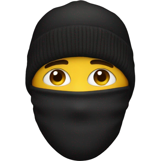 Ski mask  emoji