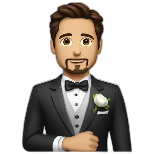iron man wedding planner emoji