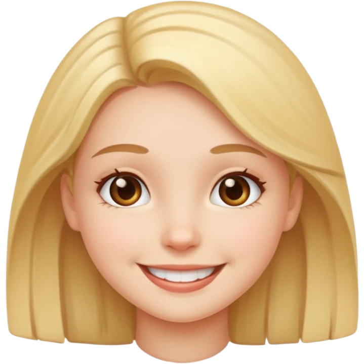Cute girl emoji
