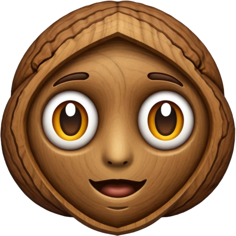  Walnut realistic  emoji