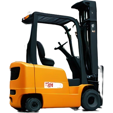 Narrow aisle forklift emoji