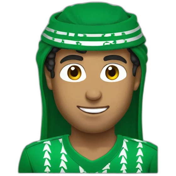 Saudi cristiano emoji