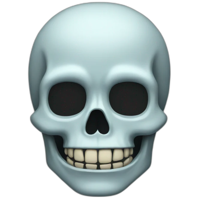 sans the skeleton emoji