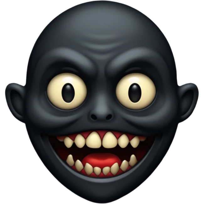 An undescribable horror emoji