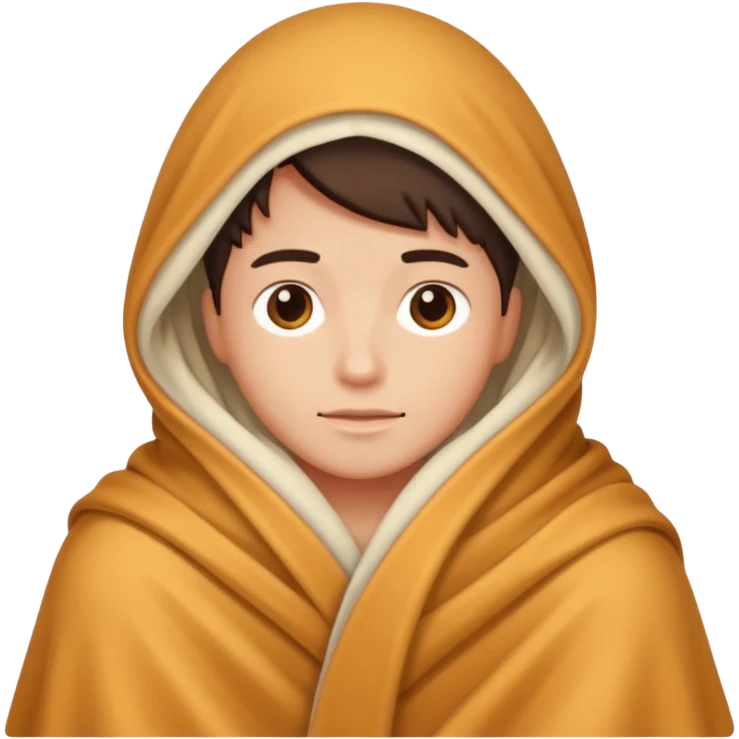 Someone under the blanket emoji