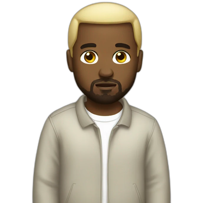 white-kanye emoji