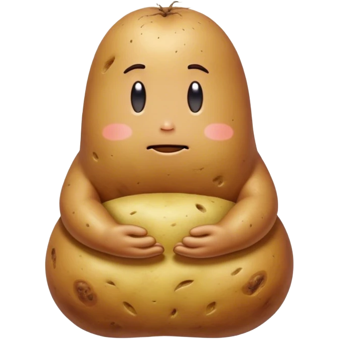 meditater potato creature emoji