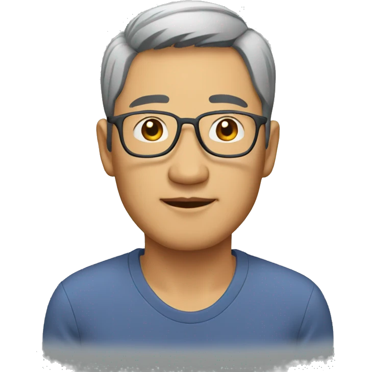 middle aged asian man emoji