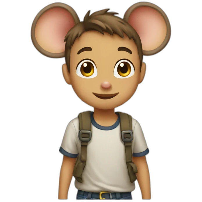 mouse boy emoji
