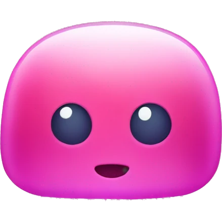 jellyfish emoji but pink emoji