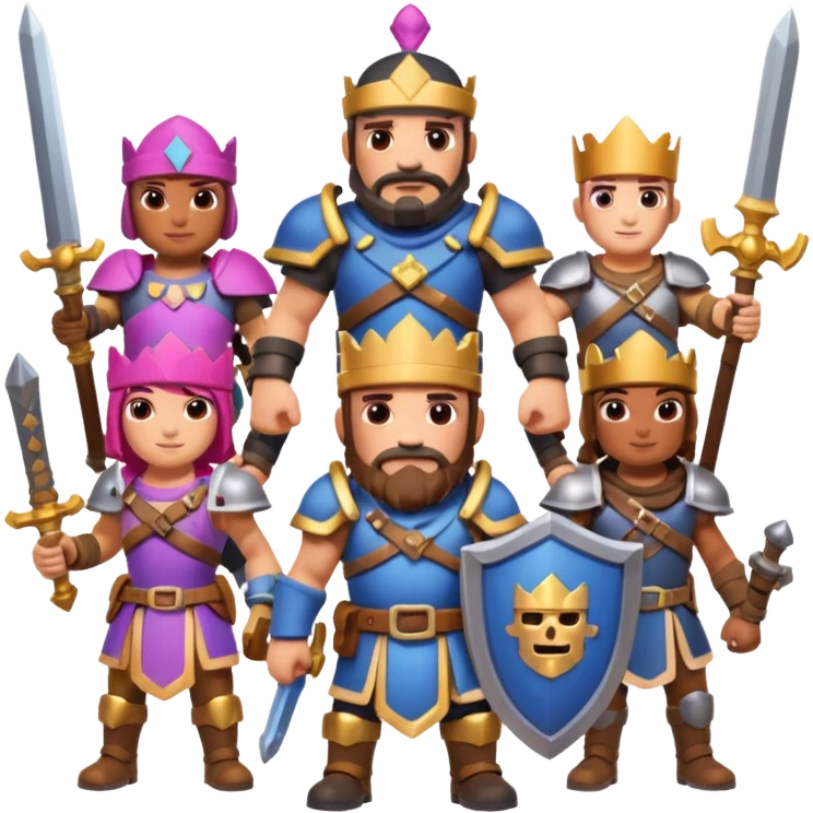 Clash Royale characters  emoji