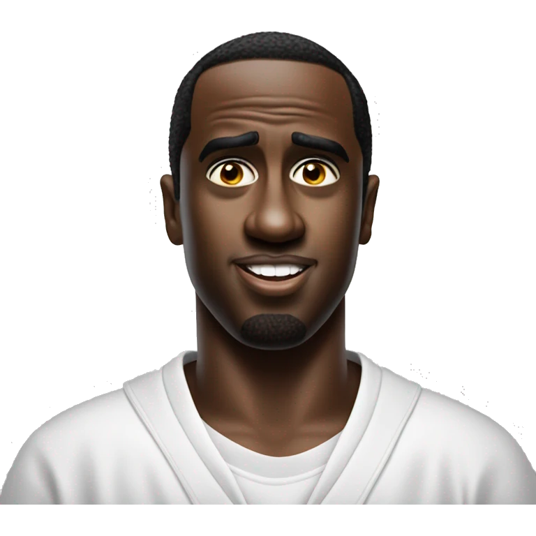 Sean Diddy Combs holding bottles of baby oil emoji
