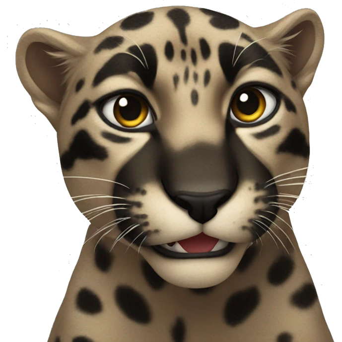 panther rearing asthetic  emoji