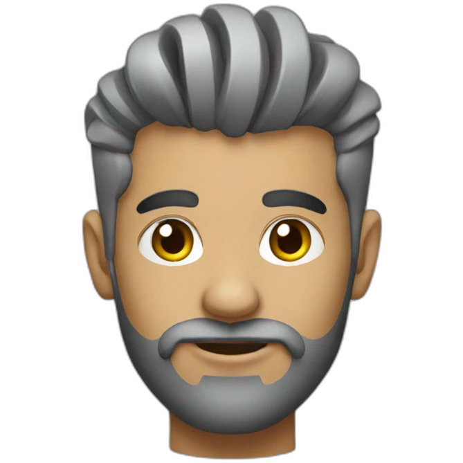 barber grey emoji