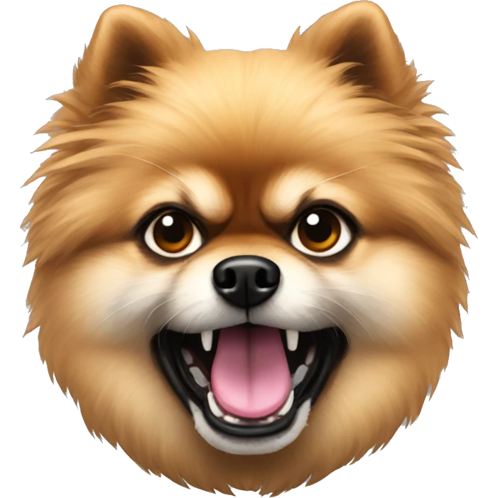 terminator angry pomeranian emoji