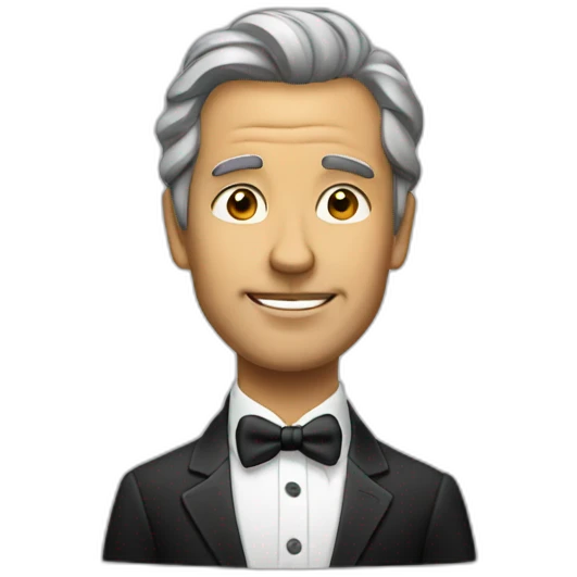 Rich man emoji
