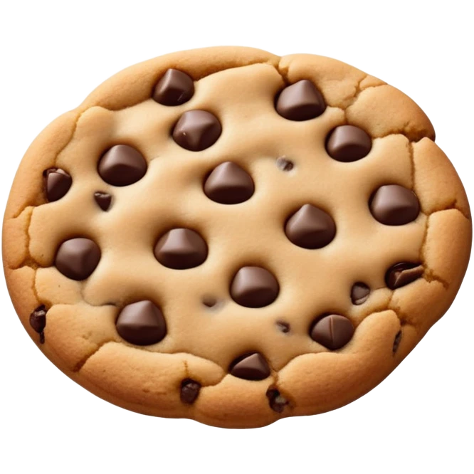 chocolate chip cookie emoji