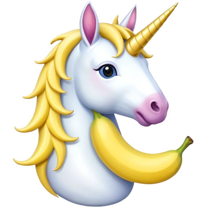 единорог с бананом emoji
