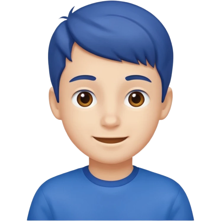 blue Boy happy emoji