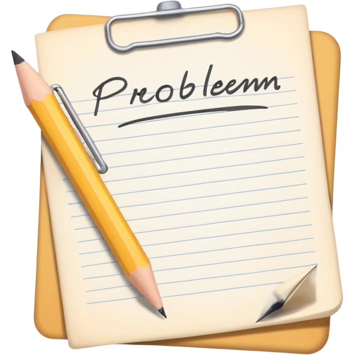 the word problem emoji