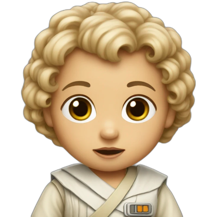 Baby star wars Joda emoji