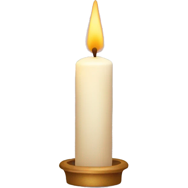 christmas candle emoji