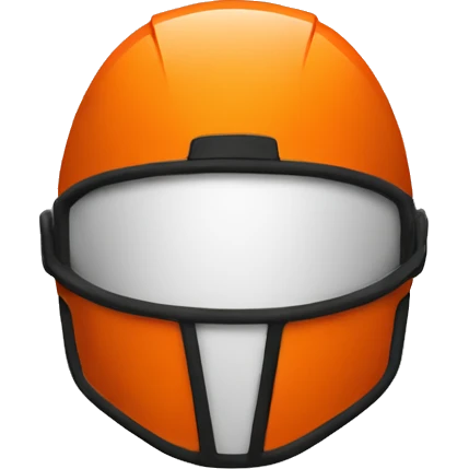 orange helmet emoji