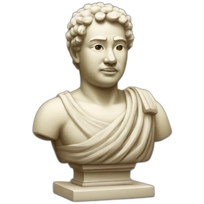 Eastern statue schwing gum emoji