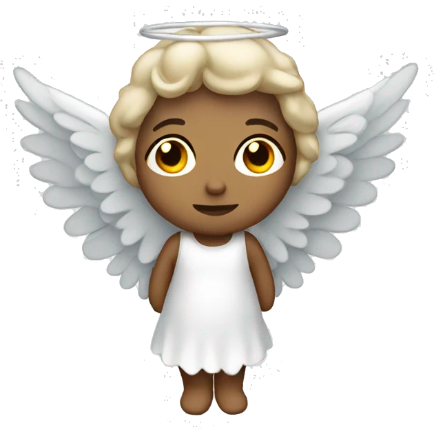 Christmas angel emoji