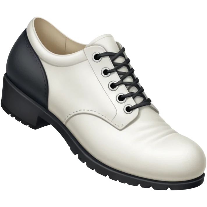 Puffy hotel worker shoe emoji