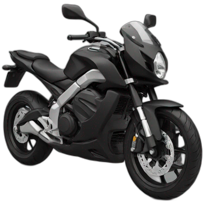 black moto emoji