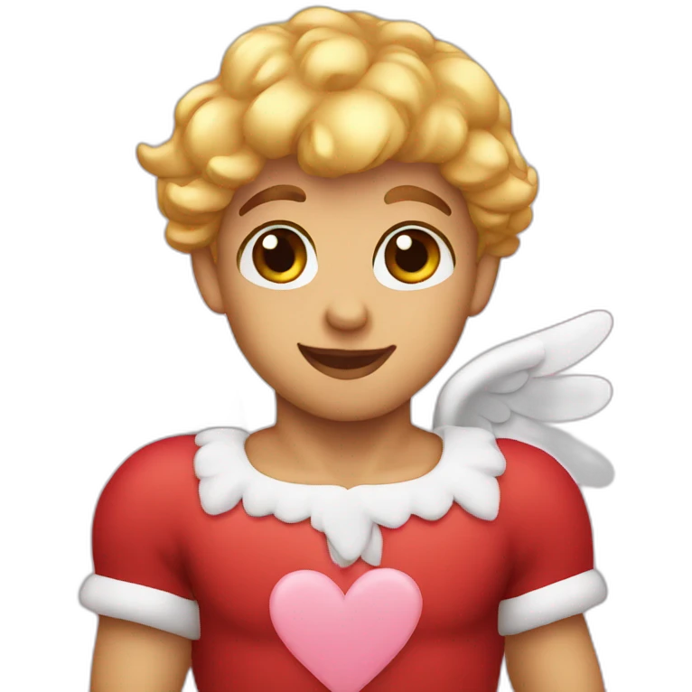 cute cupid emoji