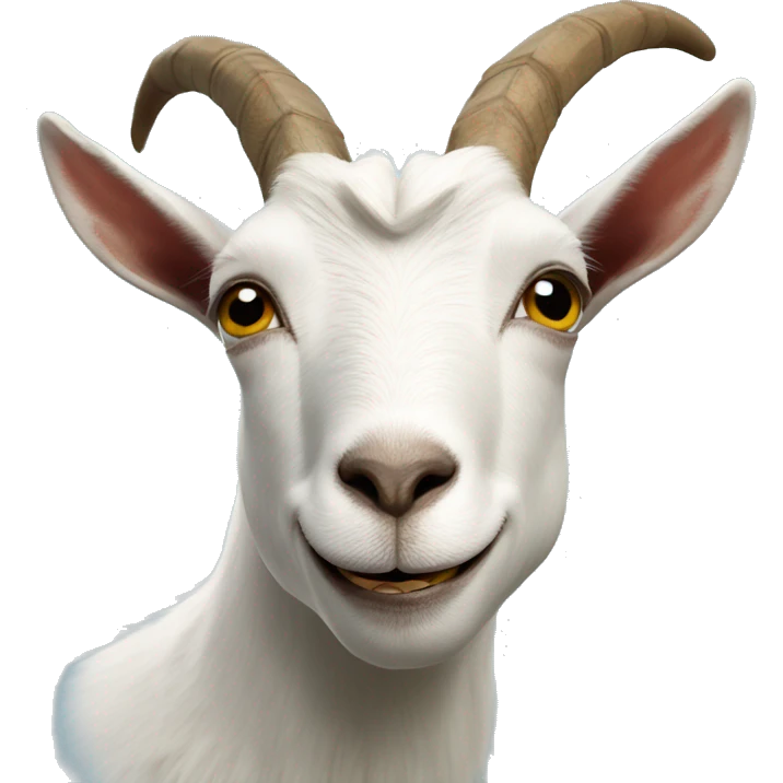 Goat thumbs up  emoji