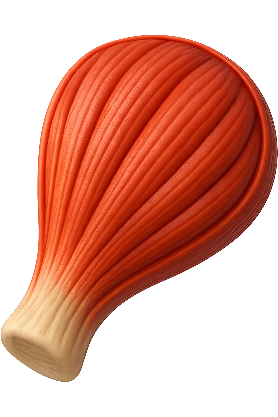 EMOJI STILE IPHONE DI UN TESSUTO MUSCOLARE UMANO IN 3D emoji