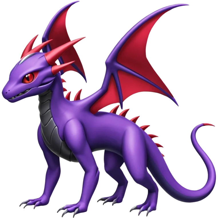 Genesect-Miraidon-Salandit-Lunala-Fakémon-hybrid-creature (full body)  emoji