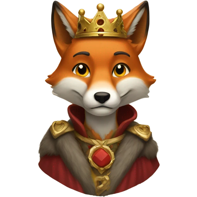 King fox emoji