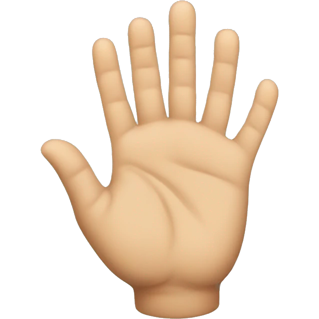 Turkish nah hand emoji