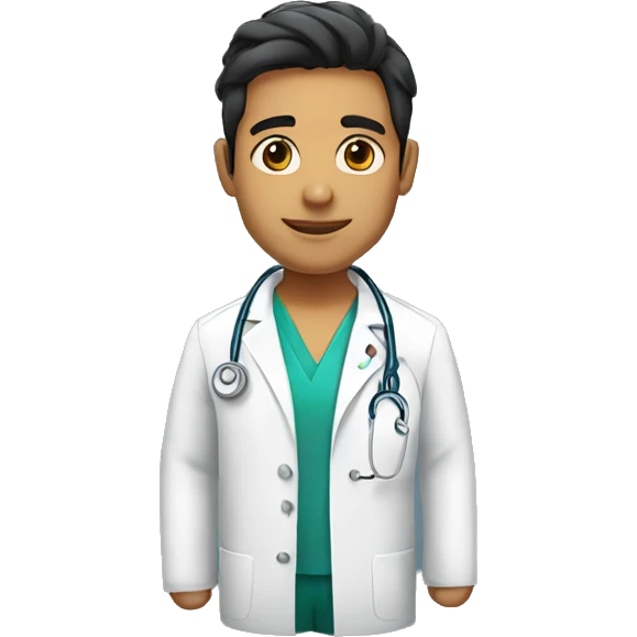 doctor latino joven emoji
