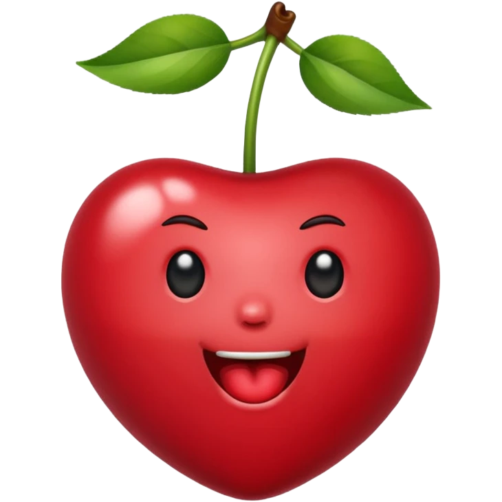 cherry eating emoji