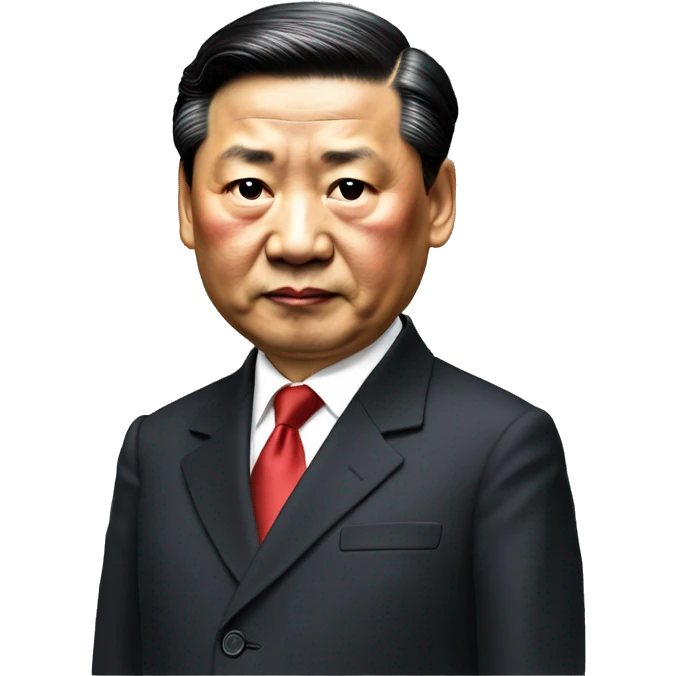 Xi Jinping is thinking serious emoji