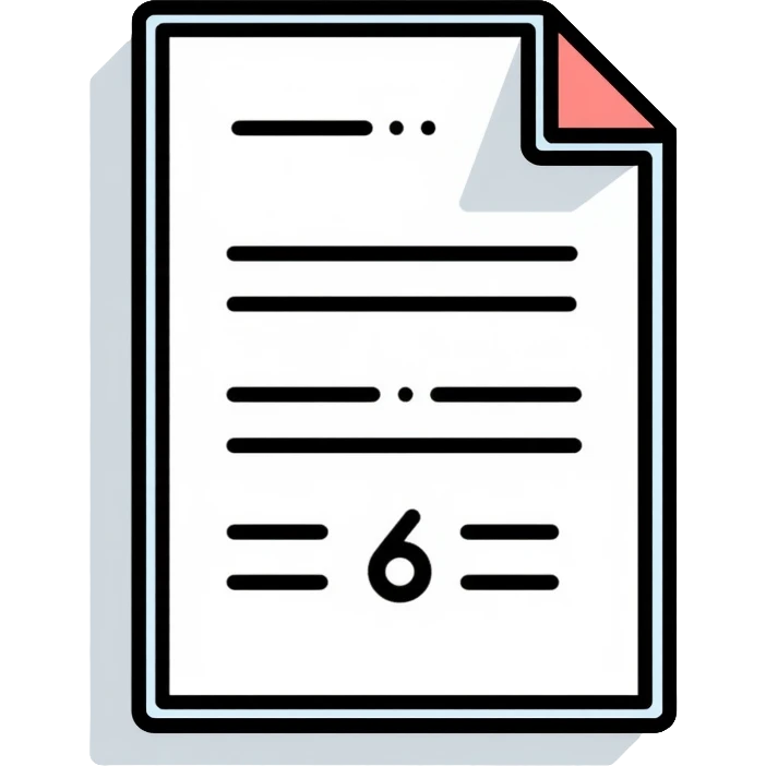 Birth certificate document with name and date fields emoji