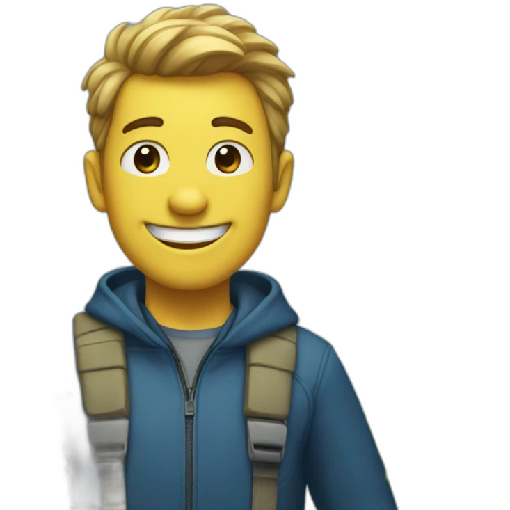 The happy firs emoji