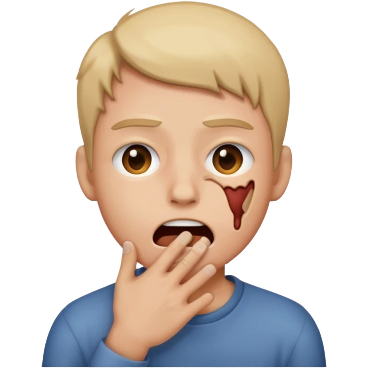 crashout, genuinely tweaking, choking emote emoji